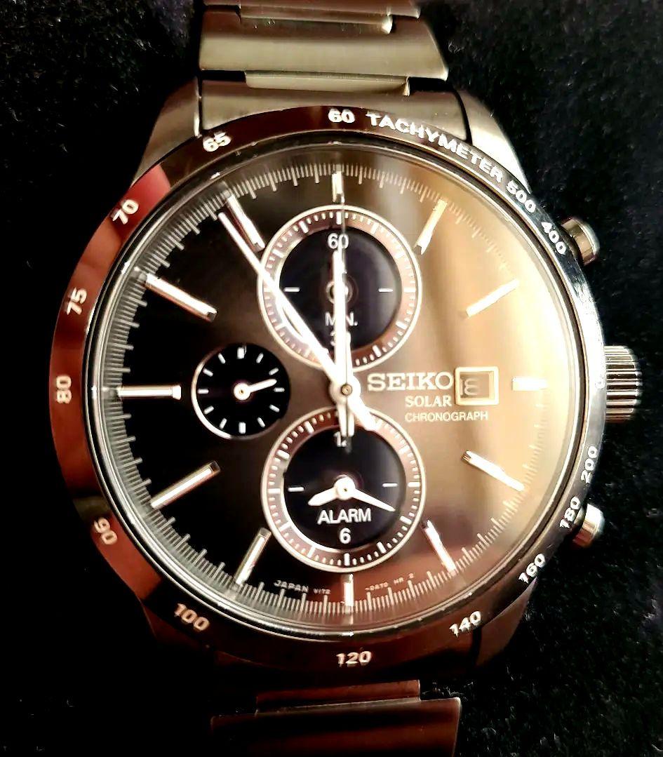 

[Б/У] Часы SEIKO Solar Chronograph