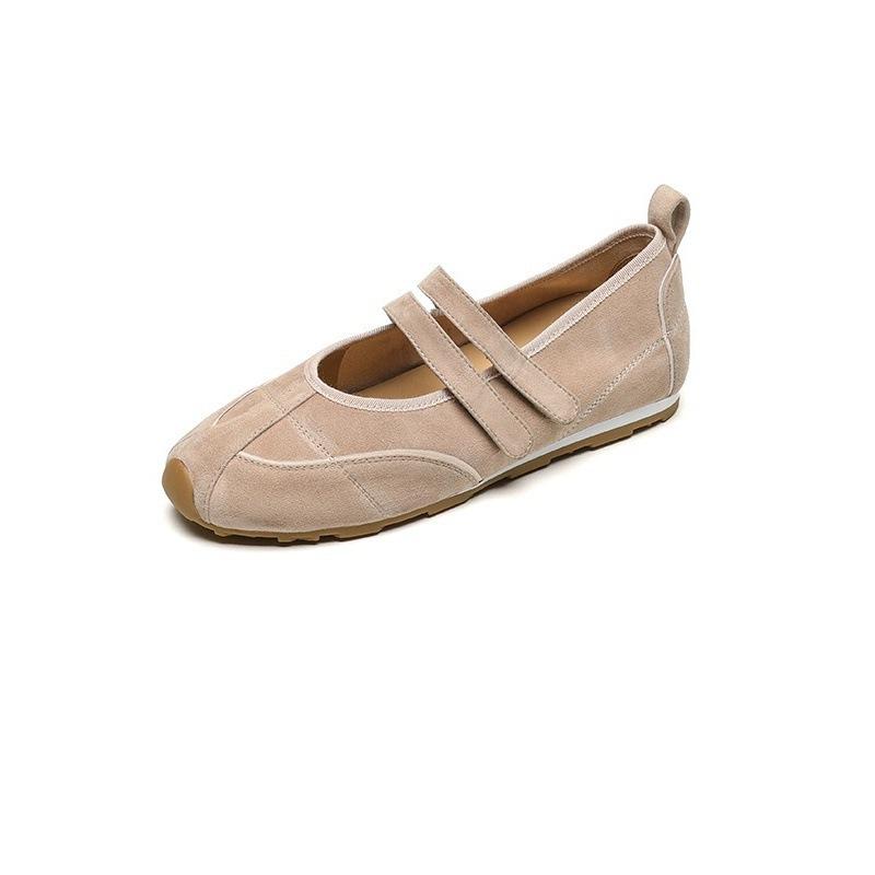 Sports Mary Jane Shoes Women's Casual German Training Shoes Soft-soled Ballet Flat-soled Inner Height-increasing Single Shoes