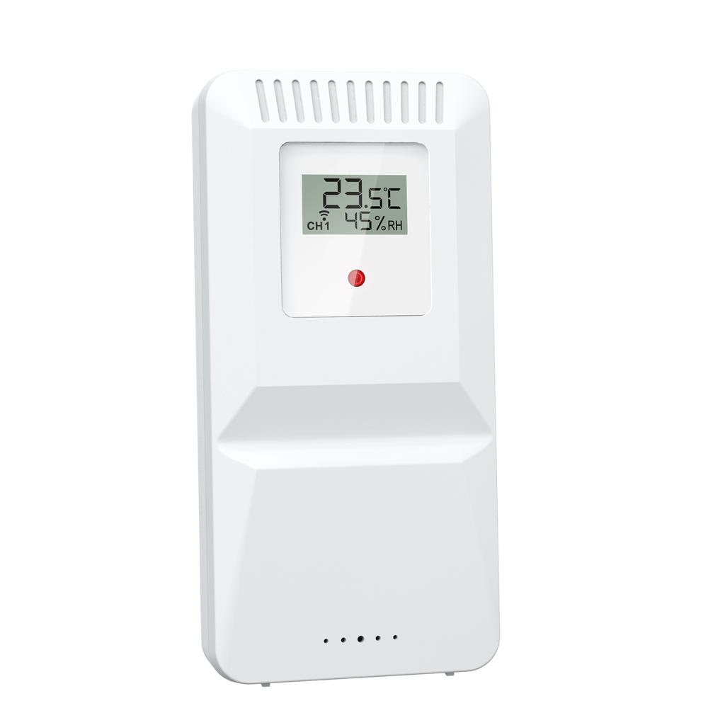 Outdoor Temperature & Humidity Sensor Compatible with 5065/5087/5107-2 WiFi °C/°F Switchable Wireless External Sensor