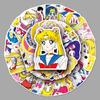 Sailor Moon Usagi 51 Waterproof Travel Case & Decorative Stickers