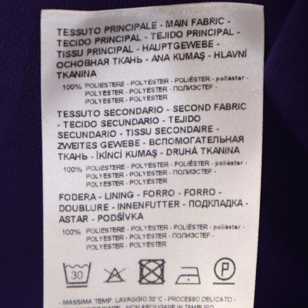 unused ARMANI EXCHANGE Long sleeve mini dress 4 purple Women Used