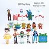 Toy Story Cake Toppers: Woody, Buzz Lightyear, Jessie, Rex, Bo Peep (36 Styles)
