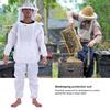 Tuta Integrale da Apicoltore Professionale Giacca con Cappuccio e Pantaloni Attrezzatura per Apicoltura
