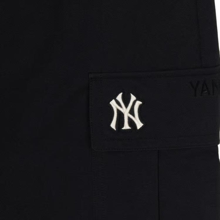 New MLB New York Yankees Cargo Pants Men's Black 3LWPV0144-50BKS