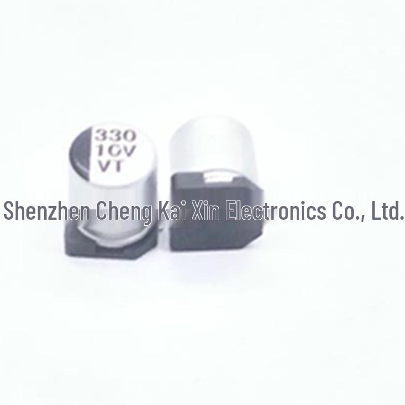 VT Series 10V 330UF SMD Aluminum Electrolytic Capacitor 6.3x7.7