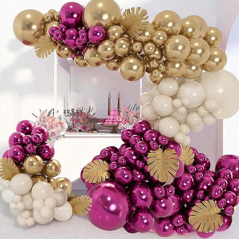 Balloon Set Retro Birthday Balloon Chain Package Wedding Opening Event Scene Arrangement