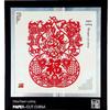 Xian Porcelain Paper-Cut Decorative Painting: Chinese-Style Handcrafted Gift for Foreigners