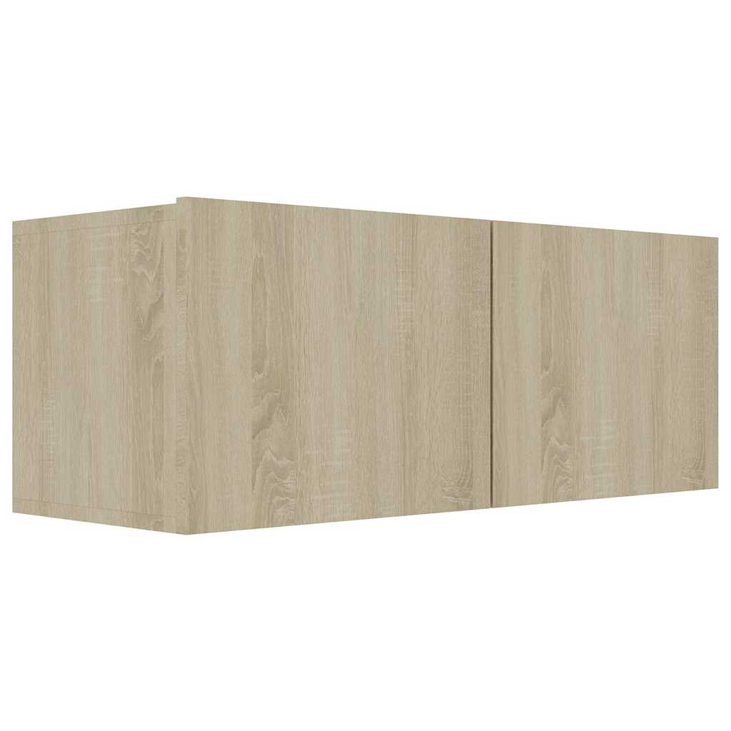 Vidaxl 3-Cz. Set de mobilier TV, Stejar Sonoma, Material pe bază de lemn