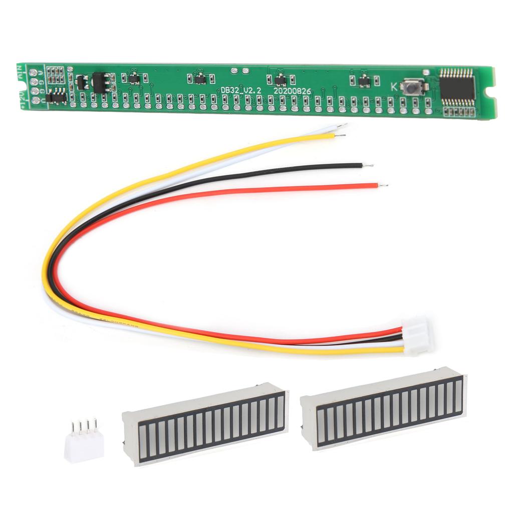 32 Bit Music Level Indicator Lamp Voice Control 16LED Light Spare Part Component