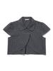 Eogeulliswedou Checkered Double Blouse (Navy)