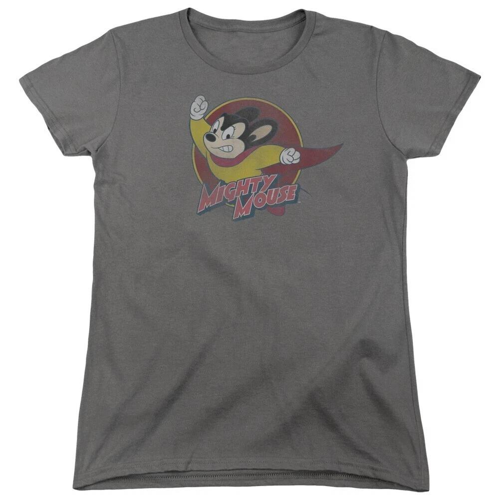 Mighty Mouse  Mighty Circle  Women s T-Shirt L