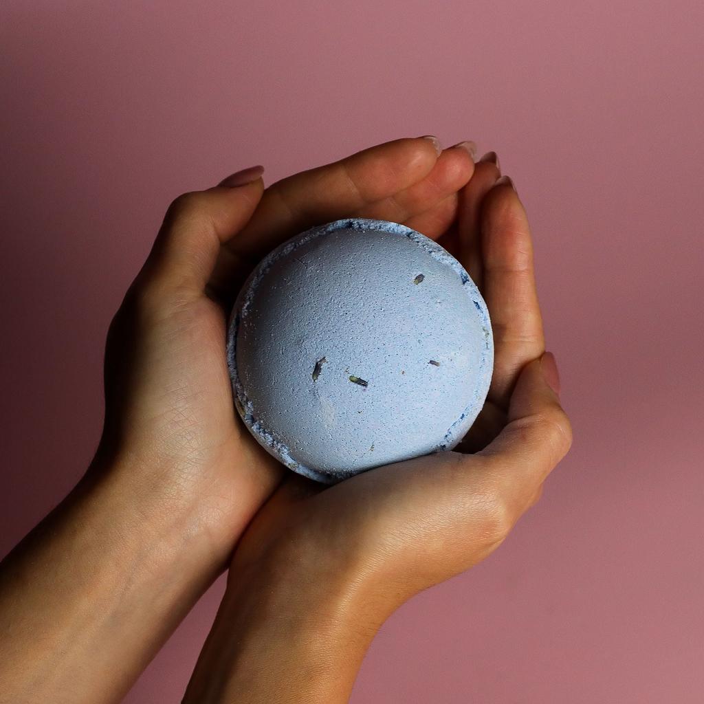 Lavender Bath Bomb With Seeds 180g