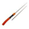 Two-Section Carbon Ice Fishing Rod, Dual Soft/Hard Adjustability, Portable Winter Design