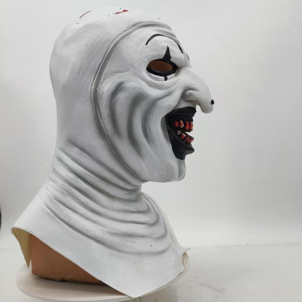 Halloween Clown Grim Reaper Devil Latex Mask Headgear cos Horror props masquerade