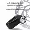 Anti-theft Disc Brake Lock for Mountain Bikes and Motorcycles with Holder