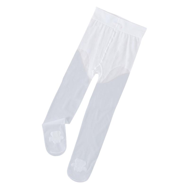 Children's Dance Tights Lightweight Solid Color Footed Leggings Comfortable Wear Pantyhose for Active Kids