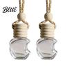Portable Fragrance Holder Car Perfume Bottle Pendant Creative Hanging Air Freshener Diffuser Pendant for Vehicle Essential Oil Holder Interior