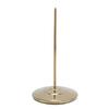 Receipt Bill Holder Thickened Stainless Steel Round Bottom Nonslip Ticket Spike for Restaurants Bars Kitchens Golden Glossy Rod