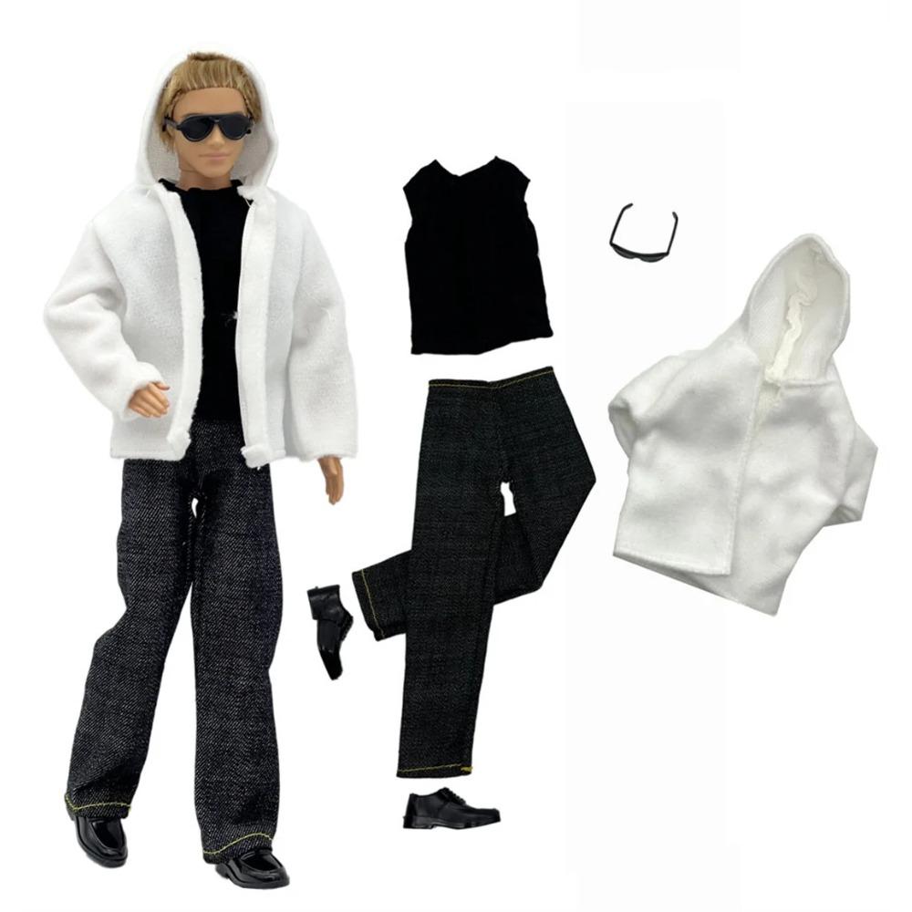 1 Set Ken Doek Handgemaakt Mooie Poppenaccessoires Casual Kleding Pak voor 30cm 12inch Ken Pop Pak Kinderen Cadeau