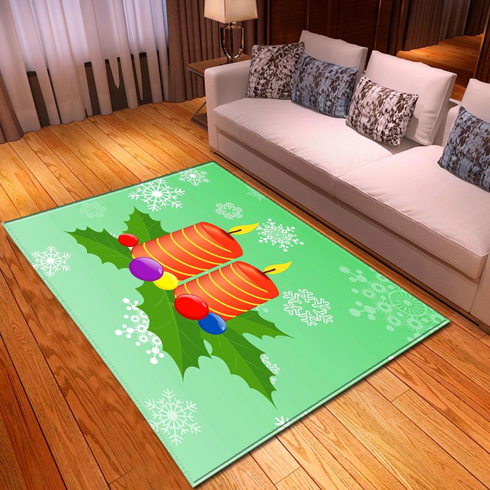 Christmas Living Room Floor Mat Bedroom Dining Room Carpet Carpet Doormat