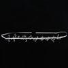 Graceful Bridal Leaves Flowers Rhinestone Headband Prom Accessories - As Described,