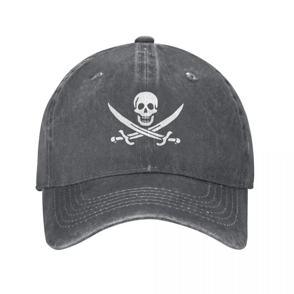 Jack Rackham Pirate Flag Baseball Cap Luxury Cap Funny Hats Sun Cap Hat Man Luxury Mens Tennis Womens