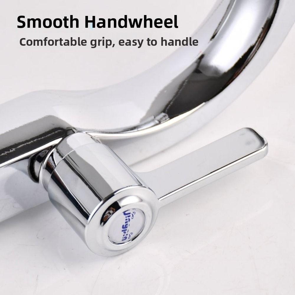 Multifunction Bathroom Basin Faucet Single Cold Deck Mounted Sink Faucet  Kitchen