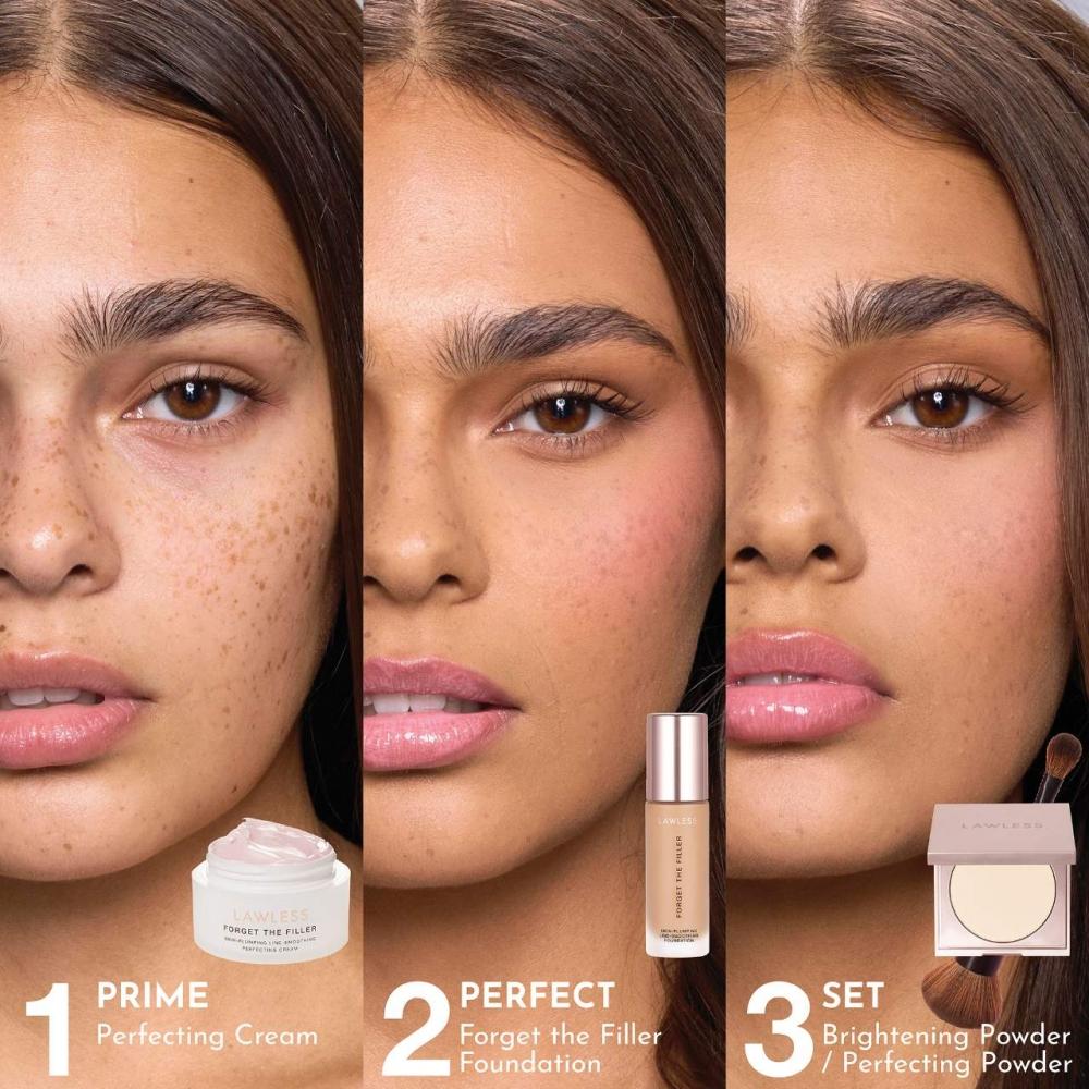 Lawless Forget The Filler Hautaufpolsternde Faltenreduzierende Foundation 1 Unze 30 ml 15t Tan Mit Neutralen Goldenen Untertönen