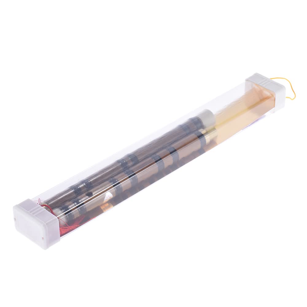RUSUO Plastic Shakuhachi, Pluggable Handmade Bitter ShakuhachiDizi Traditional Chinese Woodwind Instrument In E Key for BeginnerStudy Level