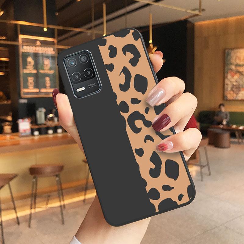 Leopard Phone Case for OPPO Realme GT 2 Pro X2 Pro XT C25S 8 7 6 Pro 6i GT Master C3 C21 C21Y C11 X3 SuperZoom