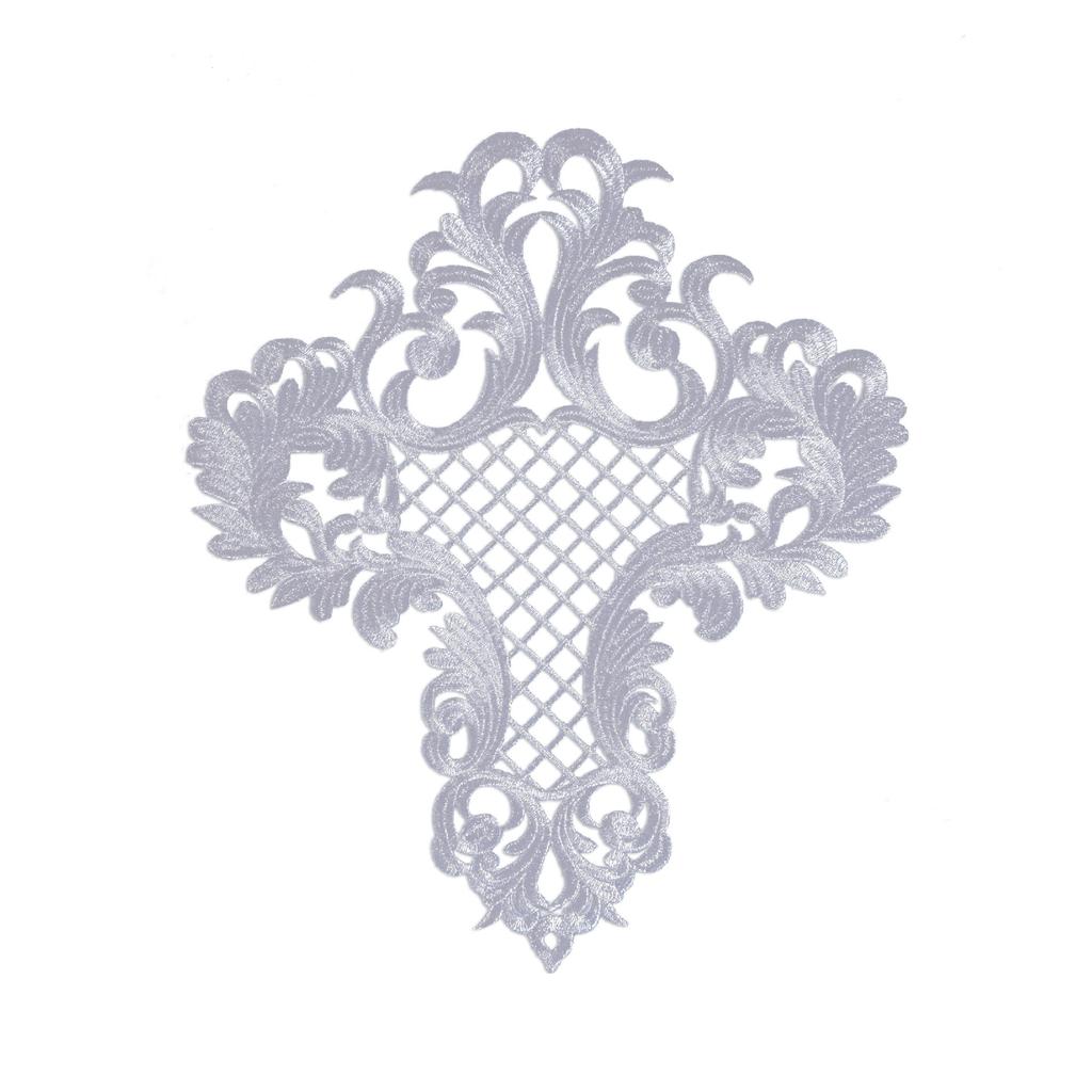 Pattern Embroidery Cloth Sticker Stage Ancient Costume Opera Decorative Dress Hot Stamping Cloth Sticker Diy Handmade Clothing Accessories