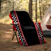 Racing Theme Printed Blanket - Perfect for Couch, Bed, Travel & Outdoor Use | Machine Washable, Cozy & Durable.