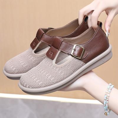 2025 New Trend Women's Shoes Lightweight Soft Comfortable Non-slip Flat Shoes Outdoor Casual Shoes Size 36-41