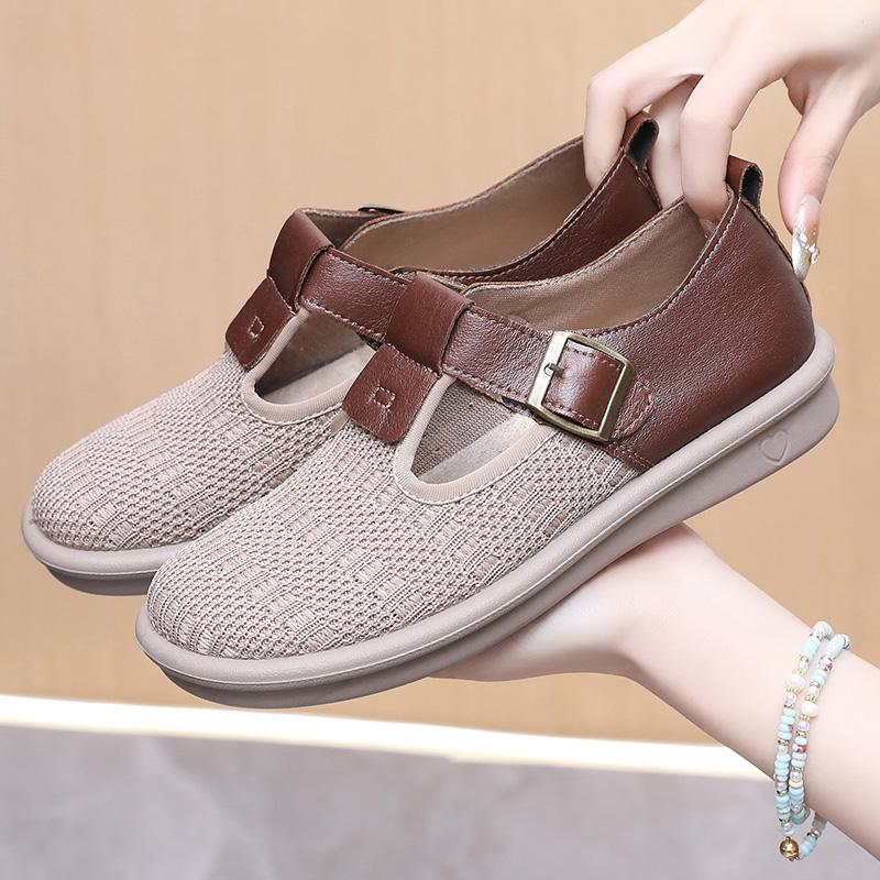 2025 New Fashion Trend Women's Shoes Lightweight Soft Comfortable Non-slip Flat Shoes Outdoor Casual Shoes Size 36-41