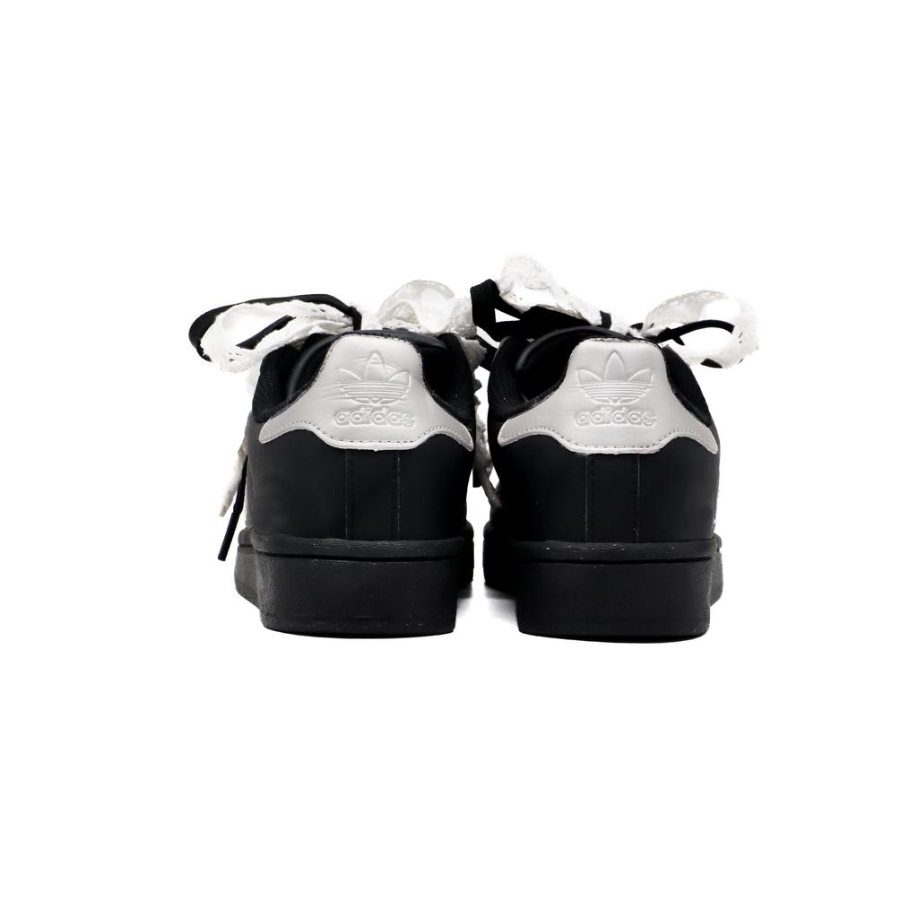 adidas Originals Superstar 2 Skateboard Shoes Unisex Low Top Black/Silver JH9977(Team52-4.0S-BOX)