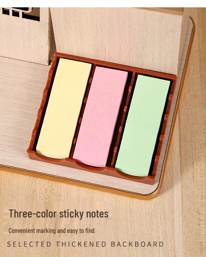 2026 Desk Calendar: Multifunctional Wooden Stand with Pen Holder & Self-Discipline Planner - Exquisite Gift Set, Customizable