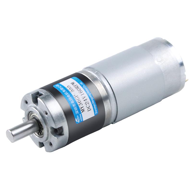 12V Miniature High Torque Brushed DC Motor with 36GP555 Planetary Gearbox