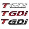 High-Spec GDI Logo & Body Stickers for Hyundai IX25, New Tucson, Santa Fe Modifications, Including Trunk Emblem.