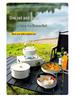 JETBeam 304 Stainless Steel Camping Cookware Set: Includes Outdoor Kettle and Pots for Camping and Picnicking.