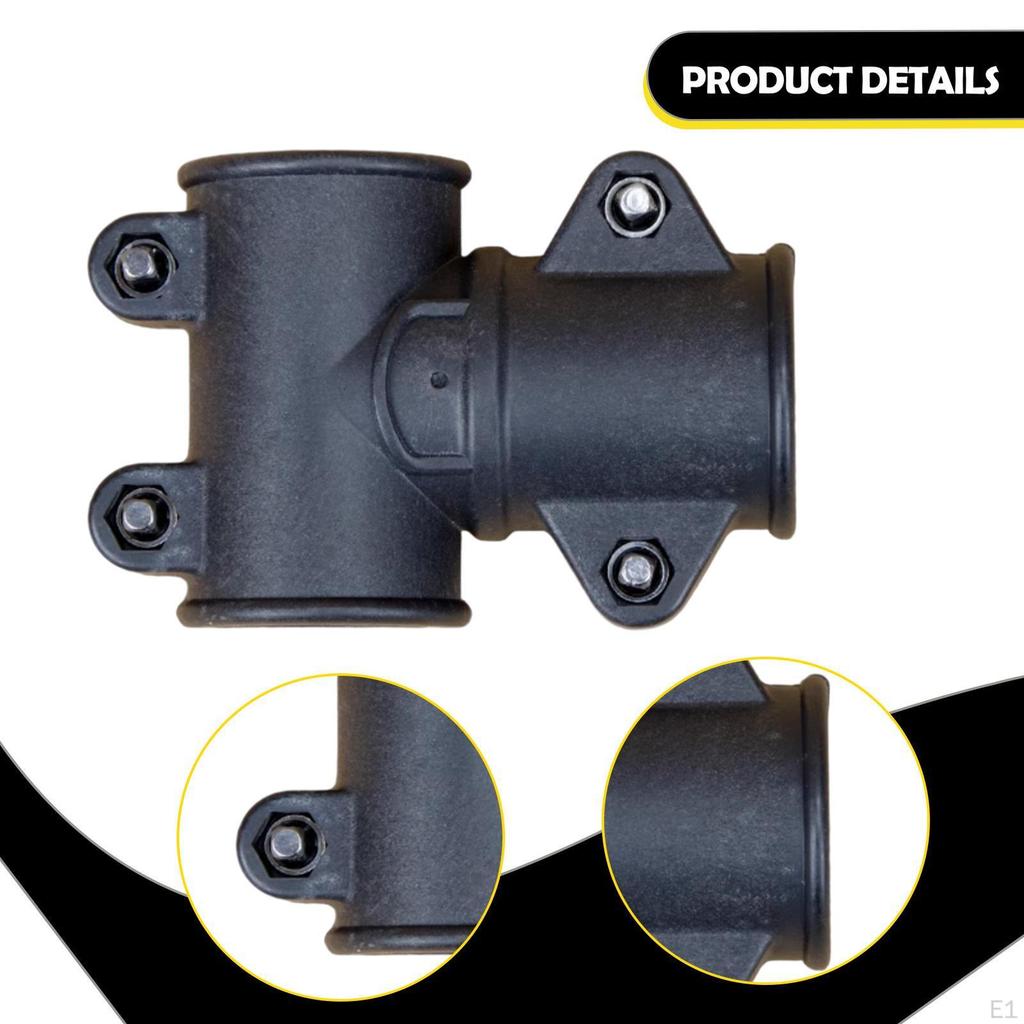 Drum Rack Clamp for Connection Poles Professional Holder Universal Replace Three Way 1.50 Inch