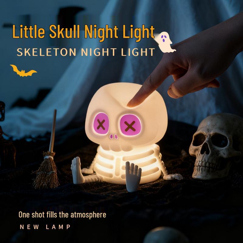 USB Rechargeable Silicone Mushroom Night Light for Kids