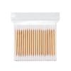 100-1000pcs Hypoallergenic Cotton Buds, Wooden Stick Swabs for Sensitive Skin, Makeup, Nail Art & Precision Cleaning