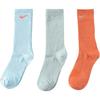 Nike Crew Socks All Unisex Orange Cyan Green Couple's DC7537-903