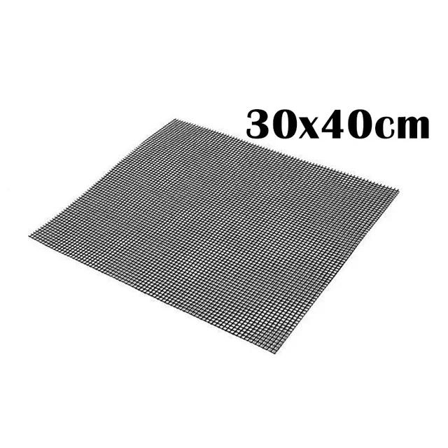 

30x40Cm Non-Stick High Temperature Resistant BBQ Grid Pad Barbecue Mesh Reusable Easily Cleaned Cooking Pads Baking Grill Tool