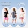 Classic Teddy Girls' Short Sleeve Antibacterial Breathable Round Neck T-shirt