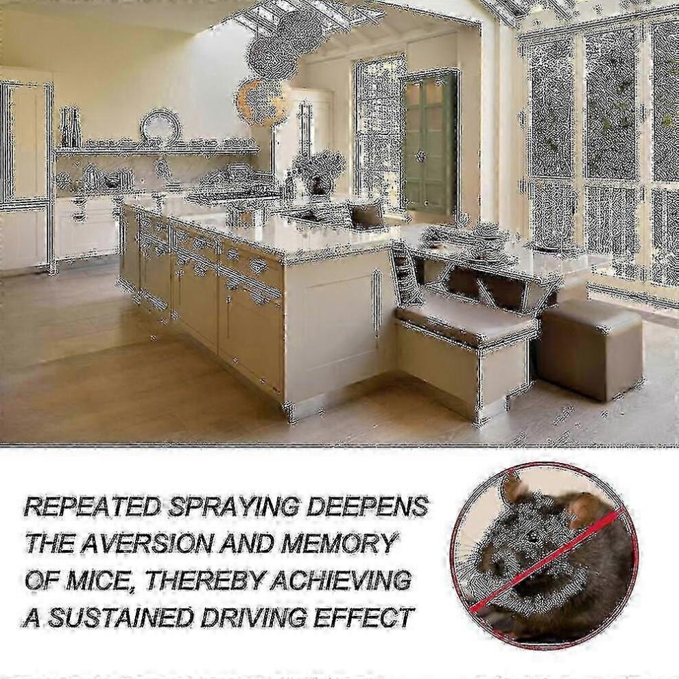 3x Strong Natural Peppermint Essential Oil Spray Mice Rodent Repellent Spray PrettyJ, Happy H
