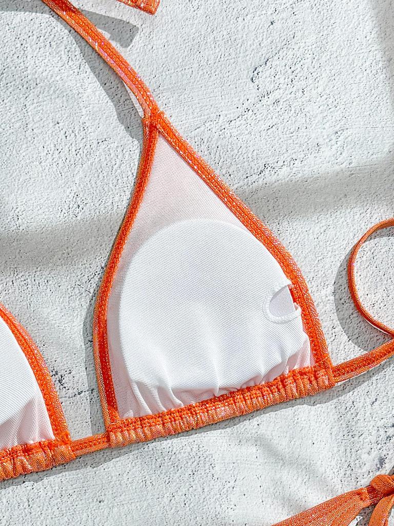 2026 Bikiny dvoudílná sada bez zad: Sexy, Vícebarevné Plavky pro Ženy