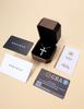 KRKC&CO Moissanite Cross Necklace for Women, Birthday Gift, Cross Pendant, 925 Sterling Silver, Hypoallergenic, Engraved, Popular Gift for Women, Unis