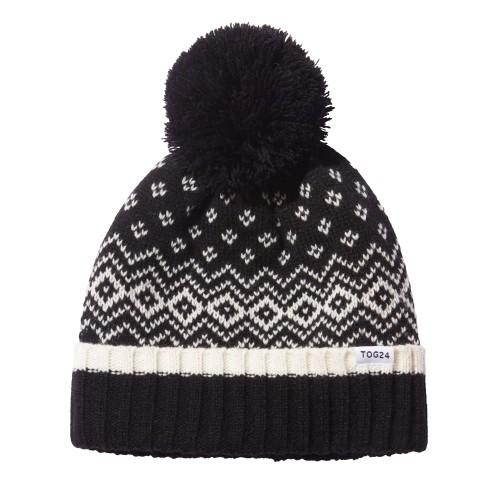 Gorro de malha Cawley adulto unissex TOG24 One Size preto