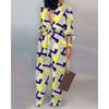 Women's Loose Large Size Jumpsuit 1116 Autumn and Winter High Waist Casual Straight Jumpsuit Europe